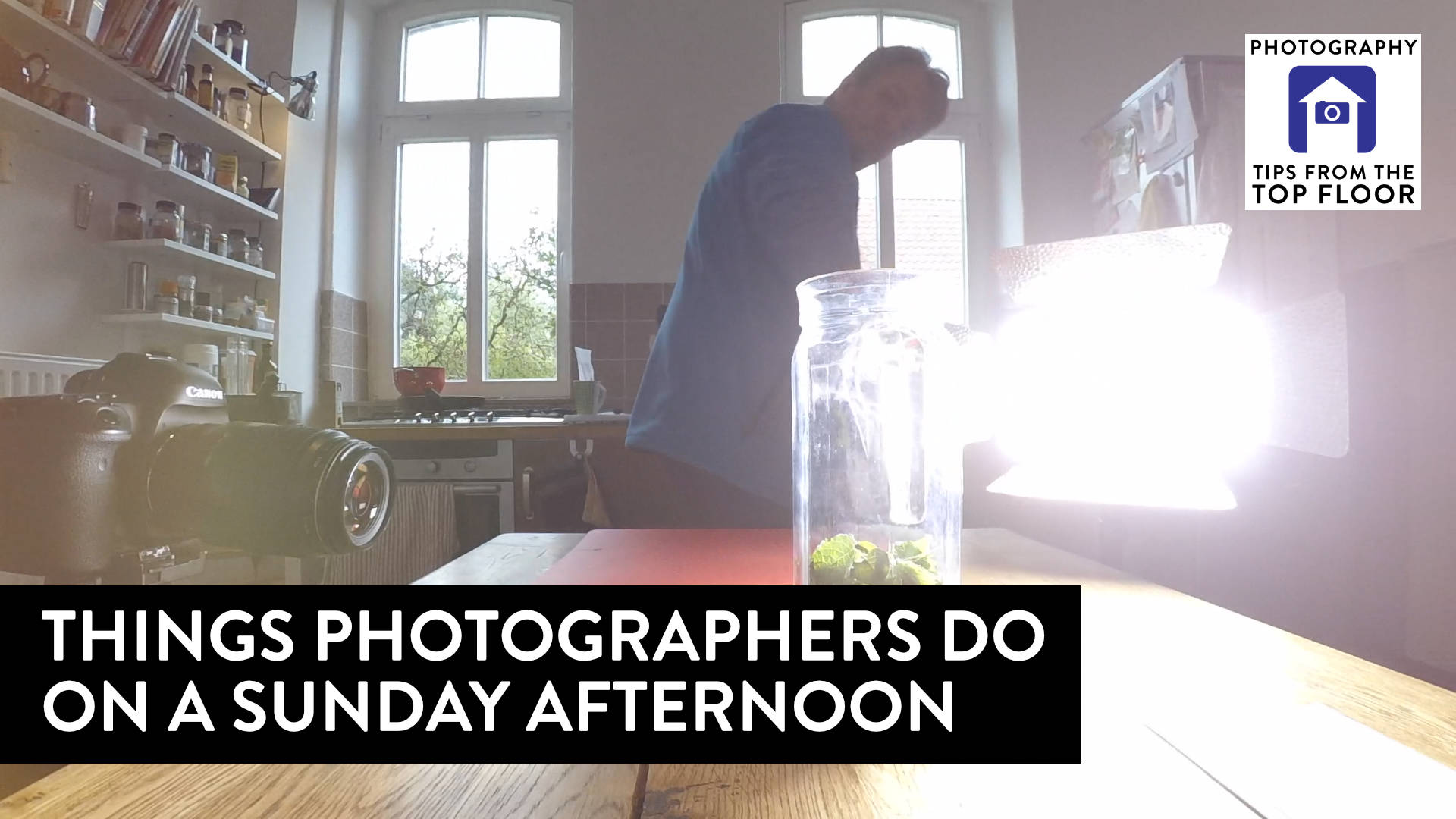 Things photographers do on a Sunday afternoon